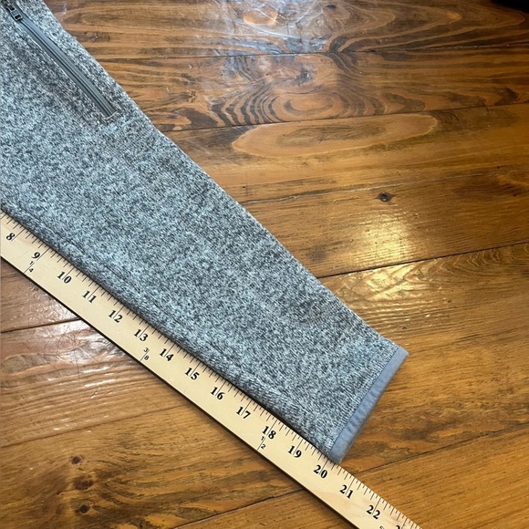 Patagonia Women's Better Sweater Stonewash Gray L 1/4 Zip Pullover Branded - Picture 11 of 14